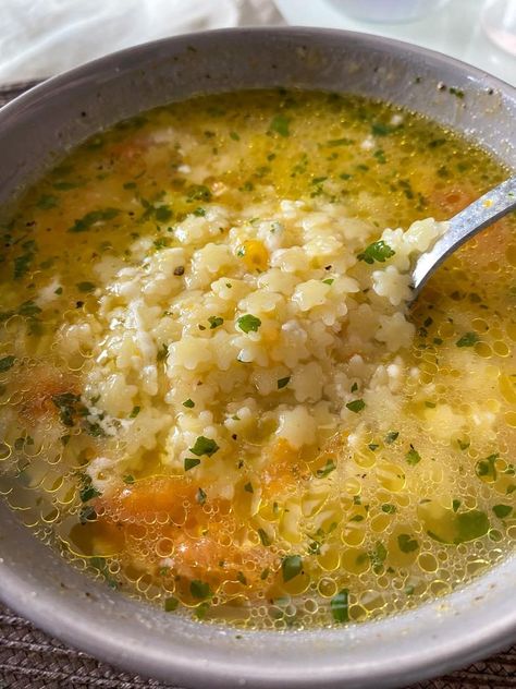 Indulge in a soul-warming bowl of comfort with our Pastina Soup, affectionately known as “Italian Penicillin Soup.” This heartening dish is not just a meal but a remedy for cold days or those moments when you need a little TLC. With its simple yet flavorful ingredients, this soup captures the essence of Italian home cooking, […] Italian Penecillan Soup, Penecillan Soup, Pasting Soup, Italian Penicillin Soup Recipe, Italian Penicillin Soup, Pastina Pasta, Penicillin Soup, Italian Penicillin, Pastina Recipes