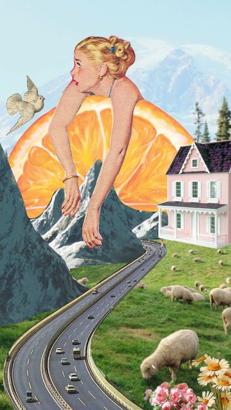 Surrealism Art Aesthetic, Collage Surrealism Art, Surrealist Collage Art, Surrealism Collage Magazine, Funny Collage Art, Surreal Art Collage, Cool Art Collages, Funky Collage Art, Crazy Collage Art