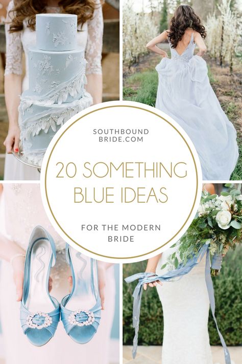 20 Ideas for Including a Something Blue at Your Wedding | SouthBound Bride Unique Something Blue Wedding Ideas, Something Blue Ideas For Bride, Unique Something Blue Wedding, Bride Something Blue Ideas, Wedding Something Blue Ideas, Something Blue Ideas The Bride, Ideas For Something Blue For Bride, Something Blue Wedding Ideas, Something Blue Ideas