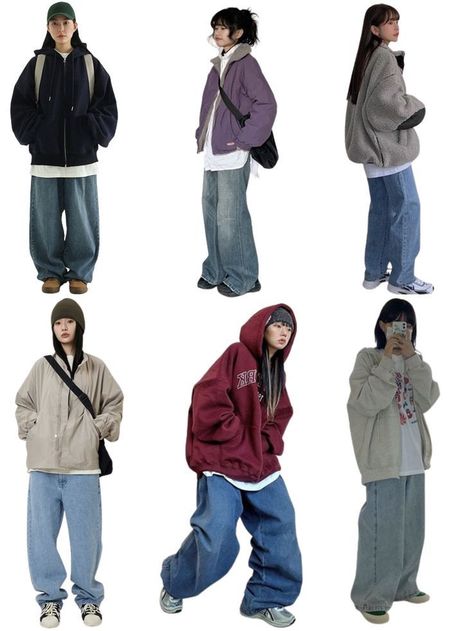 [PaidAd] 21 Impressive Japanese Streetwear Women Hacks You Never Thought Of In All Season #japanesestreetwearwomen Autumn Outfits Japanese, Street Style Baggy Clothes, Outfits With Windbreakers, Winter Fashion Streetwear, Street Wear For School, Very Baggy Clothes, Casual Streetwear Outfit Ideas, Japanese Tomboy Outfits, Cute Japanese Winter Outfits