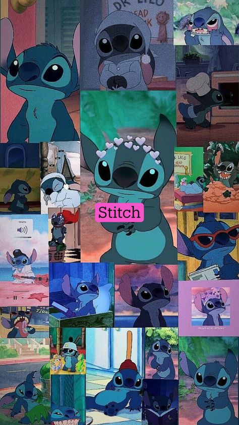 Disney Characters Wallpaper, Lilo And Stitch Drawings, Wallpaper Iphone Disney Princess, Stitch Drawing, Butterfly Wallpaper Iphone, Disney Collage, Stitch Cartoon, Purple Wallpaper Iphone, Cute Stitch