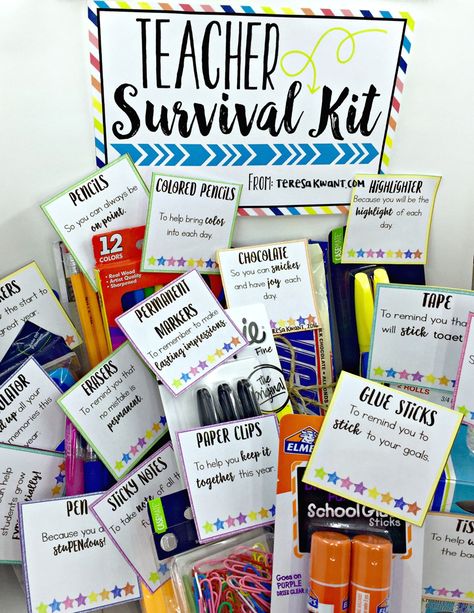 You searched for back to school survival - Teresa Kwant #thriftyfrugalmom #teachergift #teacherappreciation #cheapgifts #teacher #create #students #gifts. Go for more info 👉https://whispers-in-the-wind.com/top-10-graduation-gift-ideas/?teacher143 Back To School Survival Kit, Thankful Gifts, Schul Survival Kits, Teacher Survival Kit, Teacher Morale, Monte Alto, Survival Kit Gifts, School Survival Kits, Pto Ideas