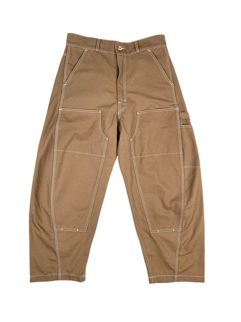 trouser Trend 2025, J Style, Walking Man, Duck Canvas, Workwear Fashion, Carpenter Jeans, Fashion Attire, 가을 패션, Modern Outfits