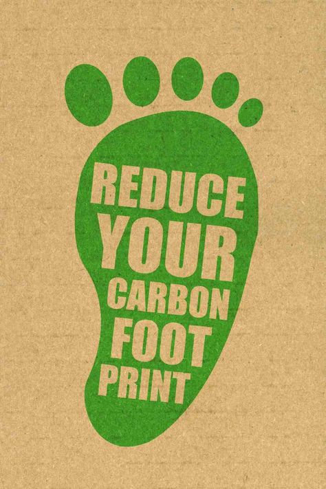 sustainable lifestyle - reduce your carbon footprint - words on a green foot with a brown background Reduce Plastic Poster, Carbon Footprint Illustration, Eco Activism, Sustainability Aesthetic, Sustainability Poster, Sustainability Campaign, Sustainable Wallpaper, Go Green Posters, Sustainability Art