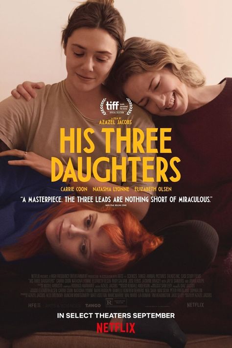 His Three Daughters (2023) ⭐ 7.2 | Drama Coming Soon To Theaters, French Exit, Plot Outline, Beau Film, Film Netflix, Blair Witch, Didgeridoo, Natasha Lyonne, Teenage Daughters