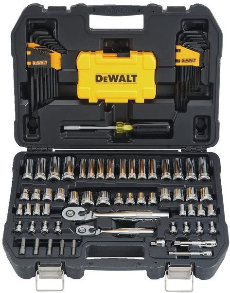 Mechanics Tool Set, Engineering Tools, Dewalt Tools, Socket Wrench Set, Mechanic Tools, Car Tools, Socket Wrenches, Socket Set, Power Tool Accessories