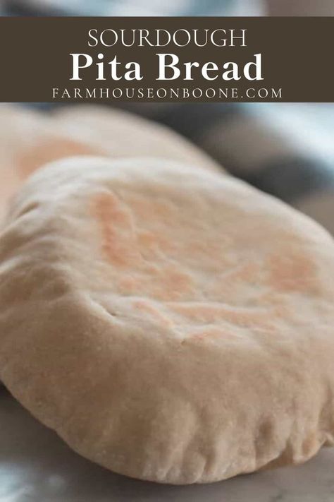 Sourdough Pita Bread Quick, Sourdough Recipes Farmhouse On Boone, Farmhouse On Boone Sourdough Bread, Farmhouse On Boone Sourdough Recipes, Sourdough Bread Farmhouse On Boone, Sourdough Discard Pita Bread, Farmhouse On Boone Sourdough, Farmhouse Boone, Sourdough Pita Bread Recipe