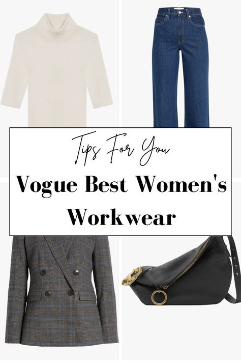 Regarding workwear, striking the balance between style and sophistication is key. Finding the perfect transitional pieces can be challenging as the end of summer approaches. Luckily, Vogue has curated a modern edit of women’s workwear essentials that will rescue your wardrobe. Workwear Essentials, Work Wear Women, Suit Vest, End Of Summer, Work Outfits, The Chic, Amazing Women, Work Outfit, Ballet Flats