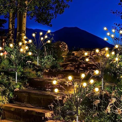 Woodland Lighting, Whimsical Patio, Garden Fairy Lights, Best Outdoor Solar Lights, Diwali Decoration Lights, Solar Panel Lights, Solar Yard Lights, Solar Outdoor Lights, Lights For Garden