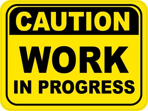 Work In Progress Sign, Cricut Cutouts, Nike Air Zoom Superrep, Construction Baby Shower, Safety Slogans, Craft Room Signs, Random Objects, Danger Signs, Hazard Sign