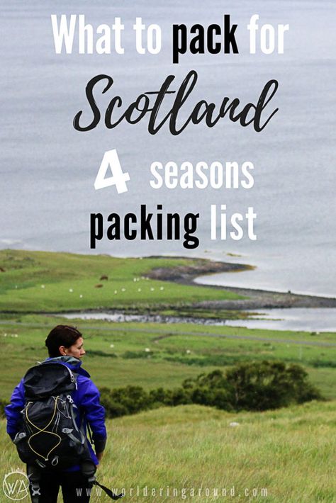 Edinburgh Packing List, Edinburgh Highlands, Scotland Weather, Packing List For Scotland, Spring Scotland, What To Pack For Scotland, Pack For Scotland, Winter Scotland, Travel Edinburgh