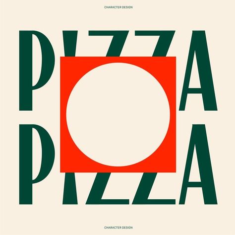 Italian Restaurant Design, Typography Logo Fonts, Pizza Project, Detroit Pizza, Pizza Branding, Instagram Branding Design, Pizza Logo, Pizza And Beer, Pizza Design