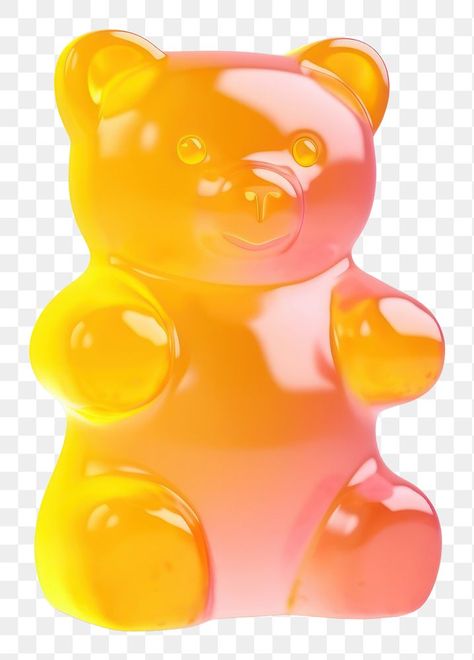 Gummy Bear Illustration, Rainbow Products, Png Teddy Bear, Candy Png, Candy Photography, Jelly Bear, Candy Icon, Packaging Snack, Gummi Bears