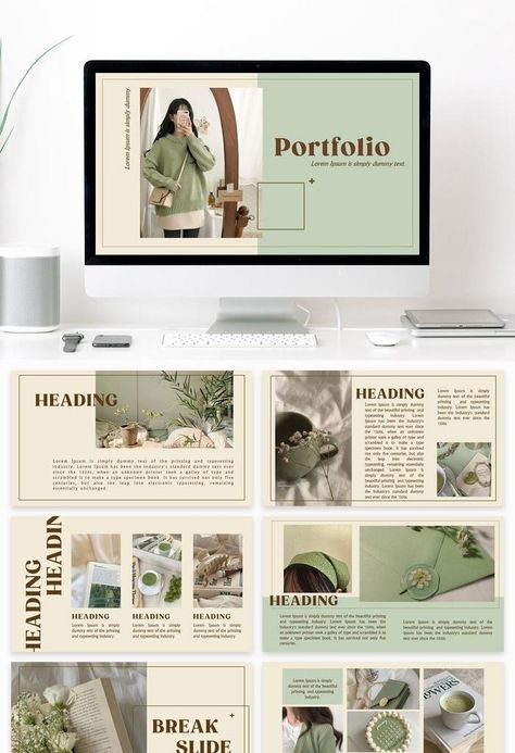 Presentation Green Design, Slideshow Template Aesthetic, Powerpoint Background Templates Aesthetic Green, Presentation Aesthetic Ideas, Aesthetic Power Point Template, Powerpoint Presentation Ideas Aesthetic, Aesthetic Canva Presentation Templates, All About Me Powerpoint Ideas, Aesthetic Power Point Presentation