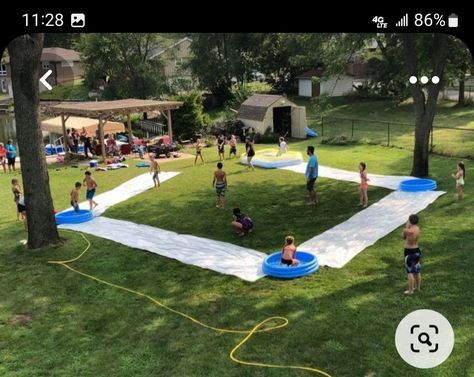 Water Kickball, Summer Outside Activities, Kiddy Pool, Water Wars, Pep Club, Food With Friends, Valentines Theme, Summer Party Games, Outside Games