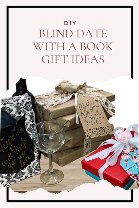 Blind Date With A Book Ideas Diy, Diy Date With A Book, How To Make Blind Date With A Book, Blind Date With A Book Gift Basket, How To Wrap A Blind Date Book, Blind Date With A Book Ideas Christmas, Diy Blind Date With A Book, How To Wrap Blind Date With A Book, How To Make A Blind Date With A Book