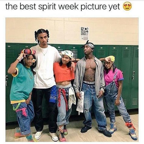 lexesnextdoor Tupac Clothes, Black People Costumes, Throwback Thursday Outfits Spirit Week 2000's, Decades Day Spirit Week 2000s, Throw Back Thursday Outfits Spirit Week, Character Day Ideas For Spirit Week, Dress As Your Type Spirit Week, Character Day Spirit Week, Spirit Week Ideas