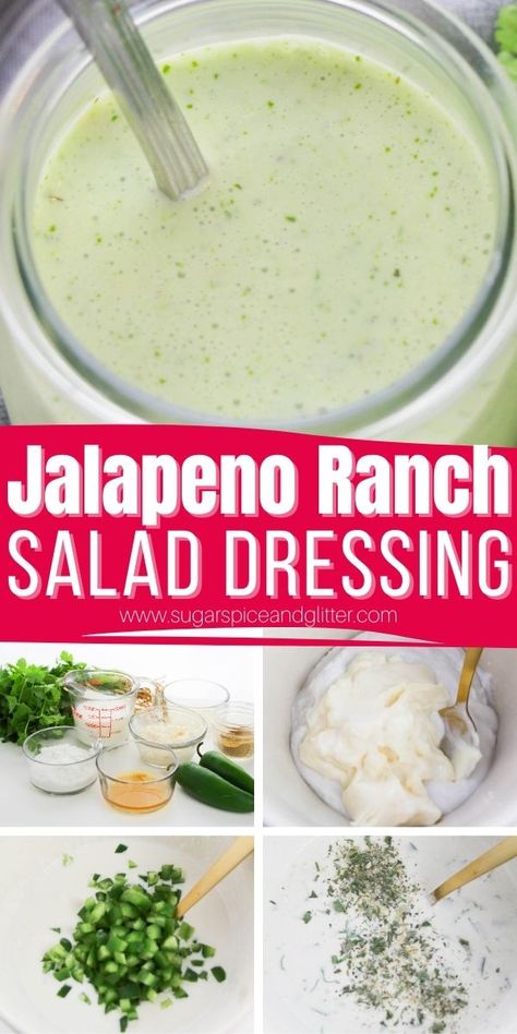 Zesty Ranch Dressing, Jalapeno Ranch Sauce, Jalapeno Dressing Recipe, Jalapeño Ranch Dressing Recipe, Jalepeno Ranch Dressing, Jalepeno Dressing, Jalapeño Ranch Dressing, Homemade Jalapeno Ranch Dressing, Jalapeño Ranch