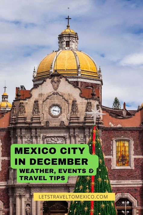 Pinterest image saying "Mexico City in December". Mexico City December Outfits, December Mexico Outfits, Mexico City In December, Christmas In Mexico City, Mexico City Winter Outfit, River Cruise Outfits, Mexico City Outfit, Mexico In December, Mexico City Fashion