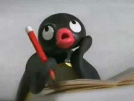 Pingu Memes, Pingu Pingu, Funny Profile, Cartoon Memes, Funny Profile Pictures, Cute Memes, Intp, Funny Reaction Pictures, Meme Faces