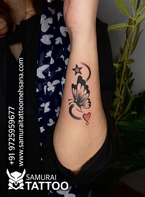 Tatto Design For Girls Hand, Tatto Design For Girls Arm, Tattos For Girl Wrist, Tettu Design Tattoo For Girl, Wrist Butterfly Tattoo For Women, Tettu Design Tattoo, Butterfly Tattoos On Hand, Butterfly Tattoo Designs For Women, Ladies Tattoo