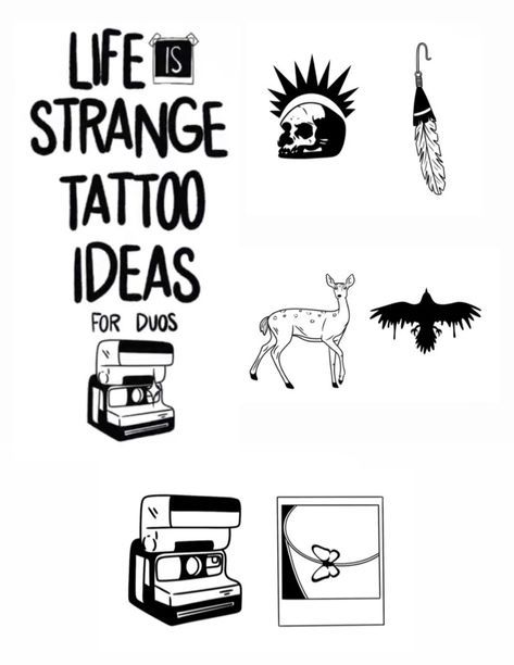 Video Games Tattoo Ideas, 13 Going On 30 Tattoo, Life Is Strange True Colors Tattoo, Life Is Strange Doodles, Detroit Become Human Tattoo, Life Is Strange Symbols, Life Is Strange 2 Tattoo, Life Is Strange Tattoo Ideas, Strange Tattoos