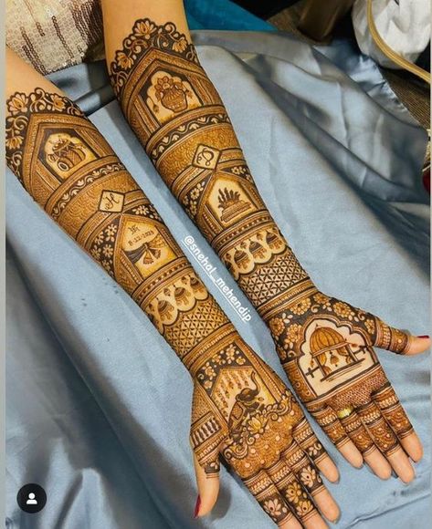 Mendhi Designs Marriage, Weddings Mehndi Designs, Simple Bride Mehandi Design, Mehendi Designs For Dulhan, Wedding Bride Mehndi Designs, Bridal Mehandi Designs Simple, Bridal Mehendi Without Figures, Mehandi For Marriage, Bridal Mehndi Designs Brides Wedding