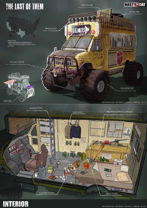 Zombie Survival Vehicle, Apocalypse World, Apocalypse Aesthetic, Post Apocalyptic Art, Apocalypse Art, Survival Skills Life Hacks, Survival Life Hacks, Apocalypse Survival, Zombie Survival