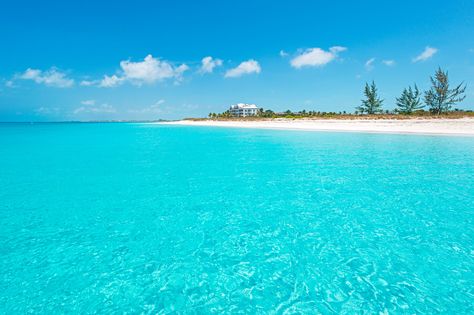 Grace Bay Beach, Providenciales, Turks and Caicos. Turks And Caicos Vacation, Grecia Santorini, Grace Bay Beach, Grace Bay, Tropical Travel, Caribbean Travel, Crystal Blue, Best Beaches, To Infinity And Beyond