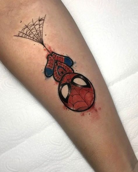 Deadpool Tattoo, Spiderman Tattoo, Avengers Tattoo, Comic Tattoo, Image Spiderman, Marvel Tattoos, Leo Tattoos, Omerta Tattoo, Geek Tattoo