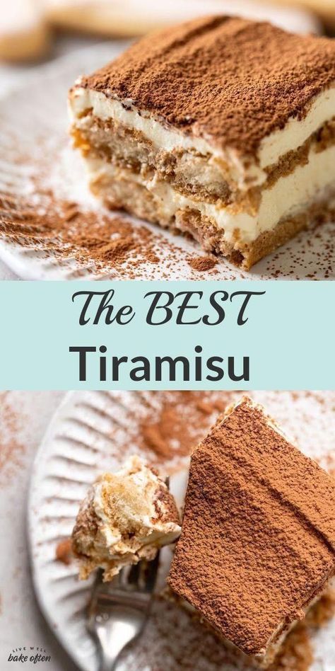 Tiramisu With Alcohol, Best Dessert With Italian Food, Dessert With Ladyfingers, Terimasu Cake, Desserts That Go With Italian Food, Terimisu Cake, Tiramisu Bars, Mascarpone Custard, Tiramisu Pudding