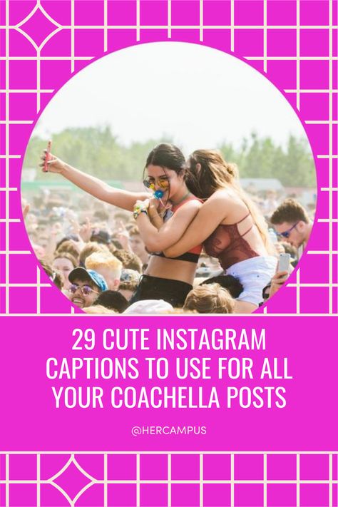 Here are 29 Coachella Instagram captions to use for all your festival photos. Festival Quotes Instagram, Coachella Captions, Coachella Quotes, Music Festival Quotes, Blondie Lyrics, Coachella Instagram, Best Coachella Outfits, Festival Quotes, Festival Photos