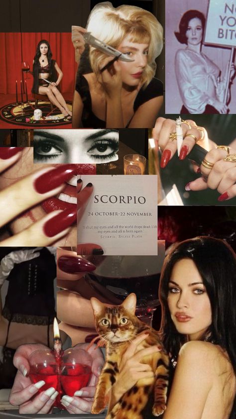 scorpio ♏️ #zodiac #aesthetic #outfitinspo #birthday #vibes #beauty #books #fyp #foryou #darkacademia #school #red Scorpio Asthetic Picture, Scorpio Vibes Aesthetic Wallpaper, Scorpio Pink Aesthetic, Scorpio Style Aesthetic, Scorpio Lilith Aesthetic, Scorpio Makeup Aesthetic, Scorpio Birthday Aesthetic, Scorpio In Venus Aesthetic, Scorpio Venus Makeup