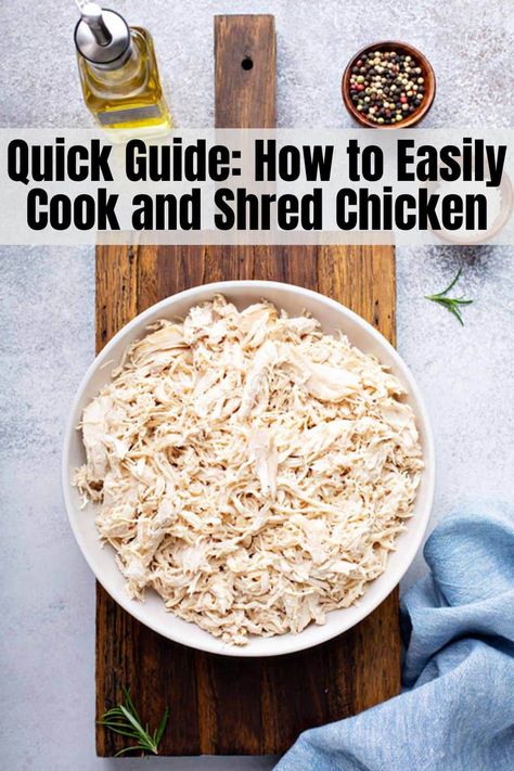 Shredded Chicken In Instant Pot, Cook Shredded Chicken, How To Shred Chicken, Chicken In Instant Pot, Shredding Chicken, Instant Pot Shredded Chicken, Chicken In The Instant Pot, Shred Chicken, Make Shredded Chicken