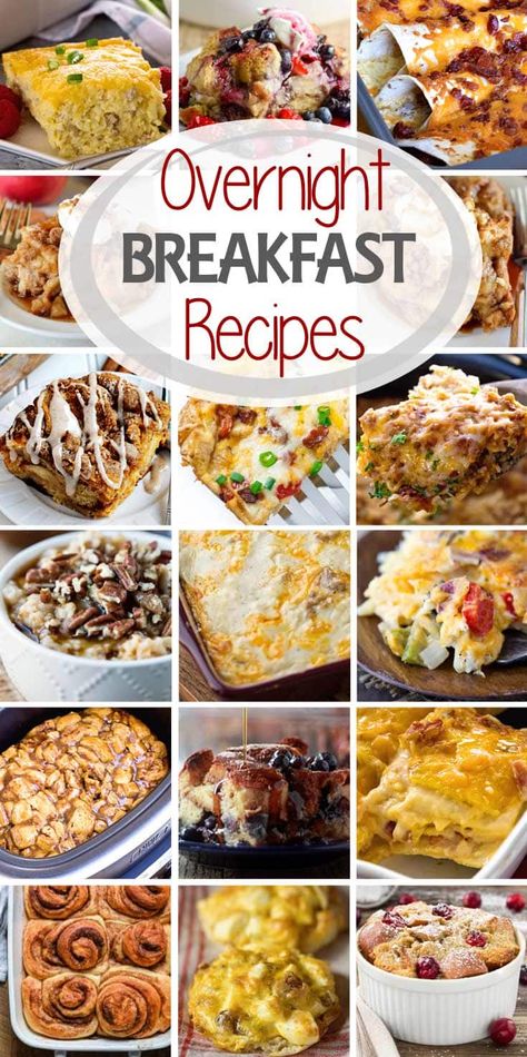 Over Night Breakfast, Breakfast Recipes Overnight, Crock Pot Breakfast Recipes, Overnight Breakfast Casseroles, Overnight Crockpot Breakfast, Easy Brunch Ideas, Crock Pot Breakfast, Overnight Breakfast Recipes, Overnight Recipes