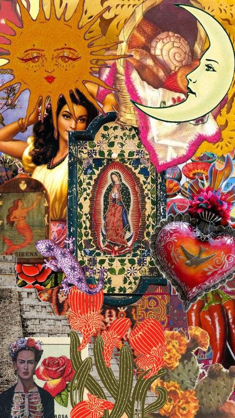 Wallpaper Mexican, Latina Wallpaper, Corporate Greed, Mexican Culture Art, Mexican Heritage, Art Wallpaper Iphone, Mexican Culture, Cute Patterns Wallpaper, Art Collage Wall