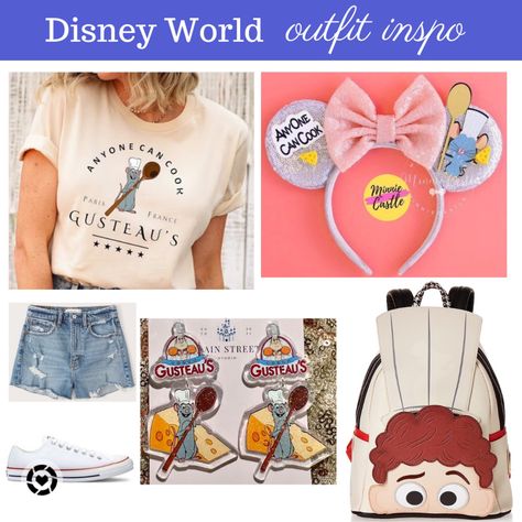 Ratatouille Disney Bound, Ratatouille Disney Outfit, Epcot Ratatouille, Ratatouille Outfit, Ratatouille Shirt, Epcot Outfit Ideas, Disneyworld Outfit, Epcot Outfit, Disney Parks Outfits