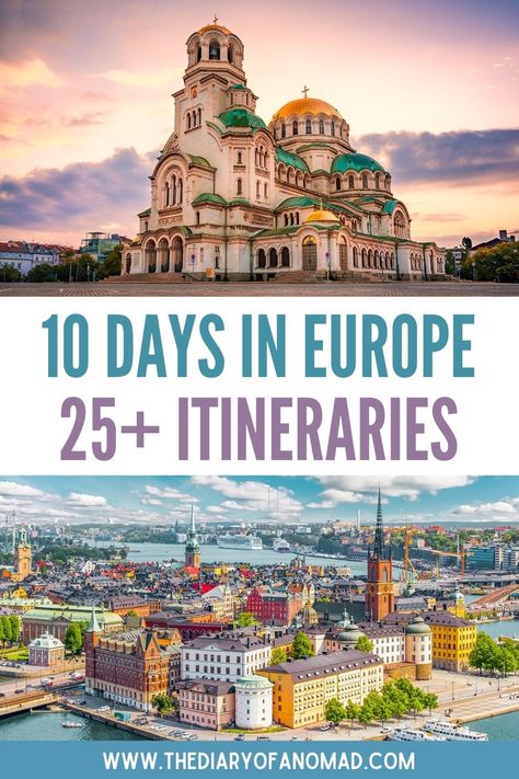 Europe travel inspiration, 10 days in Europe Quick European Trips, Perfect Europe Itinerary, 12 Days In Europe Itinerary, Western Europe Travel, Europe Travel Itenary, Europe Trip Itinerary 10 Days, 10 Days Europe Itinerary, Multi City Europe Trip, Western Europe Itinerary