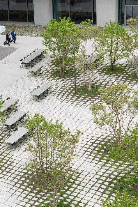 Pavement Design, Paving Design, Urban Landscape Design, Parametric Design, Landscape And Urbanism, Landscape Architecture Design, Green Architecture, Parking Design, Contemporary Landscape