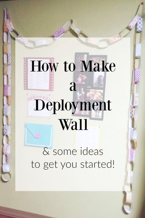 how to make a deployment wall deployment wall ideas Deployment Kids, Deployment Wall, Surviving Deployment, Deployment Countdown, Deployment Party, Countdown For Kids, Deployed Husband, Deployment Ideas, Homecoming Signs