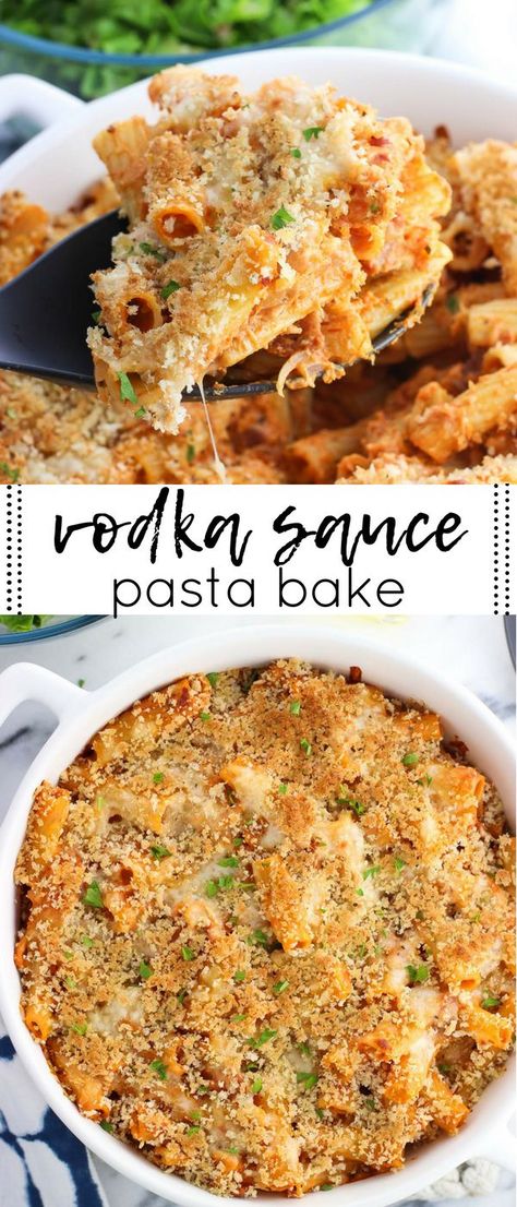 Vodka Sauce Pasta Recipe, Pasta Bake Sauce, Homemade Vodka, Homemade Vodka Sauce, Comfort Food Easy, Vodka Sauce Recipe, Vodka Sauce Pasta, Bacon And Cheese, Sauce Pasta