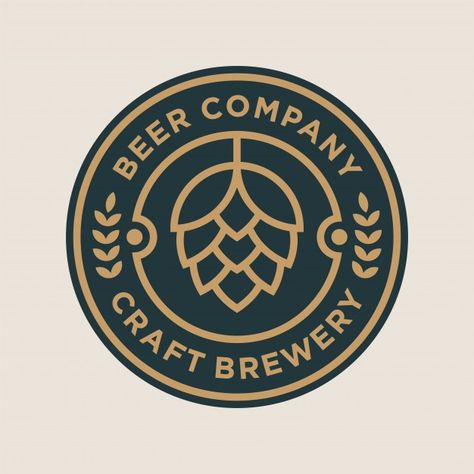 Brewery Logo Design, Logo Real Madrid, Vibes Logo, Beer Logo Design, Brewery Logos, Brewery Logo, Logo Generator, Logo Design Concept, Trademark Design