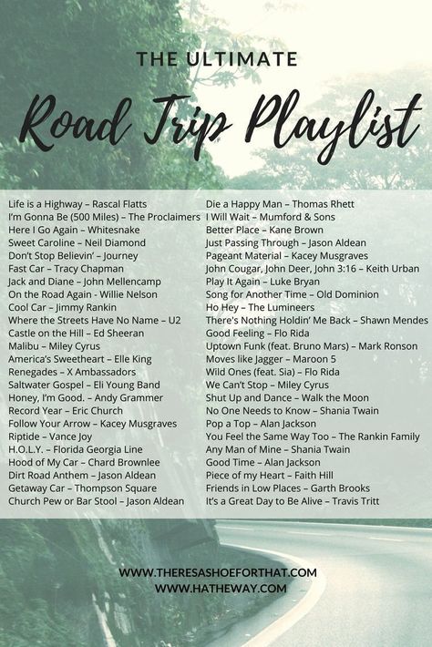 Playlist To Make, Road Trip Songs, Road Trip Music, Positive Songs, Road Trip Playlist, Summer Songs Playlist, Travel Songs, Throwback Songs, Ultimate Road Trip