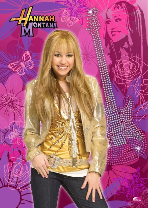 Montana Background, Hannah Montana Poster, Hannah Montana Aesthetic, Hannah Montana Outfits, Montana Poster, Hannah Montana Songs, Montana Aesthetic, Hannah Montana Costume, 2000s Posters