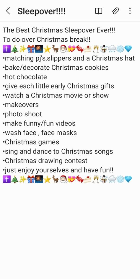 Christmas Sleepover Ideas List, Things To Do On A Christmas Sleepover, Ideas For Christmas Sleepover, Girls Christmas Sleepover Ideas, Christmas Sleepover Idea, Girls Christmas Sleepover, Cute Christmas Sleepover Ideas, What To Do At A Christmas Sleepover, Sleepover Ideas Christmas