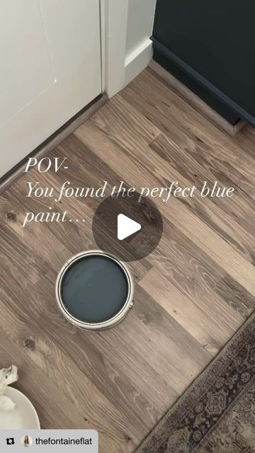 Interiors with Becky on Instagram: "My favorite navy blue paint 🥰 I will almost always suggest some shade of navy blue! It provides the perfect accent color without going too bold. Would you use blue paint in your home?  ——————————————————————————————————— #bluepaint #interiorpaint #exteriorpaint #painting #paint #interiordesign #housepaint #interiors #diy #homedesign #colour #homedecor #homepaint  #drywall #interior #house #interiorstyling #interiorinspiration #home #unitrenderspace #contractor #interiorpainters #interiorinspo #paintingcompany #professionalpainters #colourinspiration #accentwall #blueaesthetic #sherwinwilliams #taylorswift" Deep Moody Blue Paint, Dusty Navy Blue Paint, Dark Blue Paint Colors For Bedroom, Navy Blue Basement, Neutral Blue Paint, Navy Blue Color Scheme, Midnight Blue Paint, Dark Blue Paint Color, Navy Blue Paint Colors