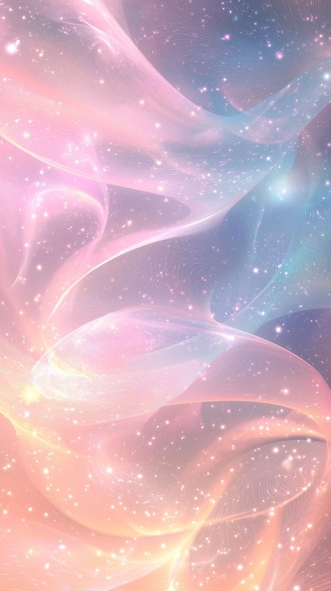 Luminescent Aesthetic, Soul Aesthetics, Serene Wallpaper, Wallpaper Fofo, Iridescent Background, 3d Aesthetic, Sparkle Background, Holographic Wallpapers, Pastel Galaxy