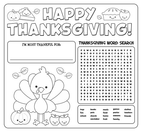 Thanksgiving Worksheets Elementary, Fun Thanksgiving Worksheets For Kids, Catechism Thanksgiving Activities, Thanksgiving Kids Worksheets, Thankful Sheets For Kids, Thanksgiving Activities For School Age, Printable Activity Sheets For Adults, First Grade Thanksgiving Worksheets, I'm Thankful For Activities For Kids