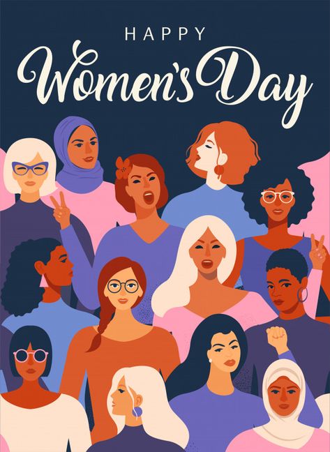 International women's day poster. Premium Vector Woman Day Aesthetic, Woman’s Day Poster, 8march Women Day Poster, Iwd Poster, Womens Day Aesthetic, Women's Day Aesthetic, Woman International Day, Woman Day Poster, Womans Day Poster