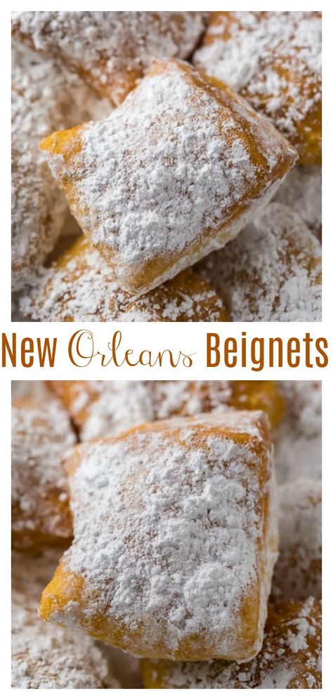 Beignet Recipe, Weight Watcher Desserts, Low Carb Dessert, Sweet Rolls, Leaving Home, Donut Recipes, Beignets, Powdered Sugar, Brunch Recipes